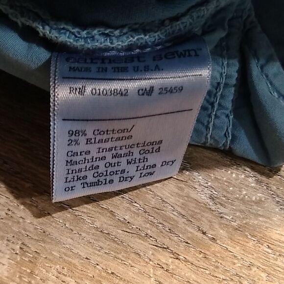 Anthro Earnest Sewn Harlan Cigarette Leg Jeans 28 - Picture 4 of 6